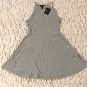 Forever 21 grey summer dress